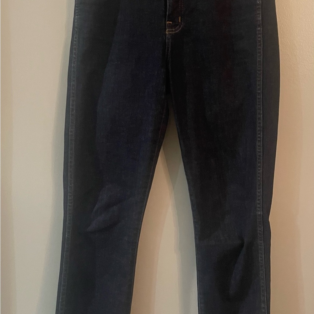 Madewell 10”High Rise Skinny Dark Jeans Size 26 - Picture 3 of 6